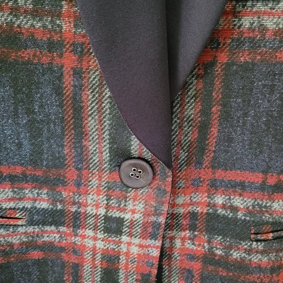 Mason's Prince of Wales Tartan Blazer EU 40/US 4-6 - Picture 4 of 12